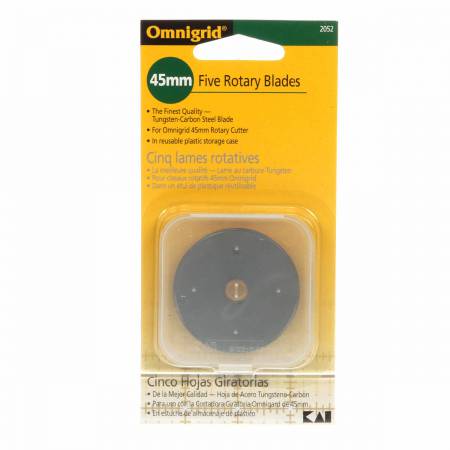 45mm Rotary Cutter Replacement Blades - 5 count