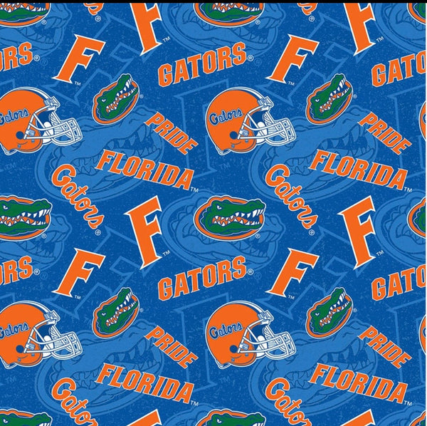 Florida Gators Fabric By The Yard - College Cottons - 100% Cotton - Sykel Enterprises