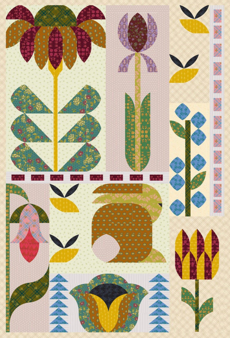 Floral Felicity Quilt Kit PREORDER - Sew Kind of Wonderful - Block of the Month - 3 Shipments