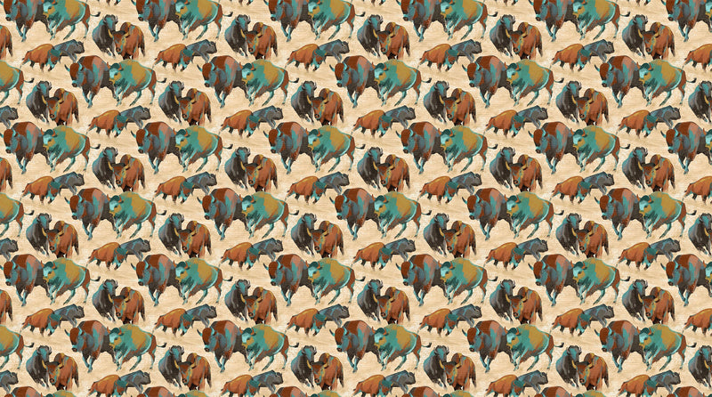 Cowboy Pop Ups 57" x 57" - Featuring fabric from Cowboy Up by Morris Creative Group for QT Fabrics