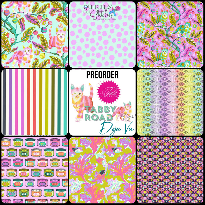 Disco Lucy Minky Prism PREORDER - Priced by the 1/2 Yard - Tabby Road Deja Vu - PREORDER PRICE - Tula Pink - July 2024 - MKTP003
