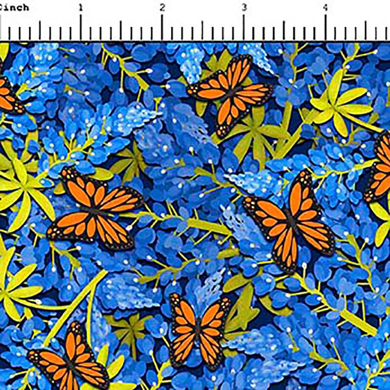 Bluebonnets and Butterflies PREORDER - All Texas Shop Hop - QT Fabrics - Ship Date March 2024 - 2600 30093 B