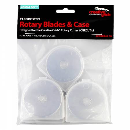 45mm Rotary Cutter Replacement Blades - 10 count
