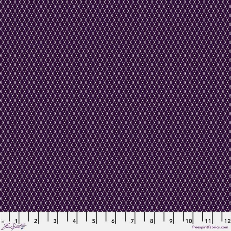 Fishnet-Equinox PREORDER - Nightshade Deja Vu by Tula Pink - 100% Cotton - Free Spirit Fabrics - PWTP212.EQUINOX