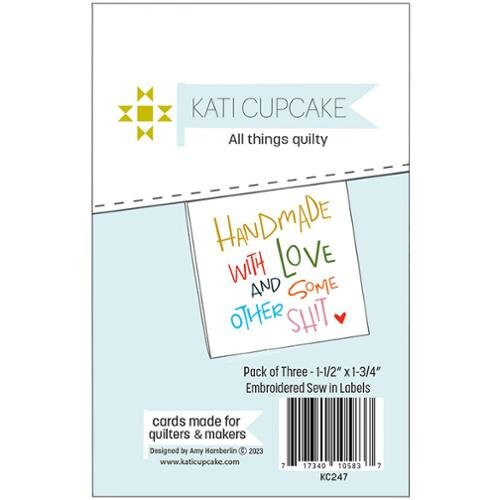 Made With Love & - Sew in Labels - KC247 Kati Cupcake
