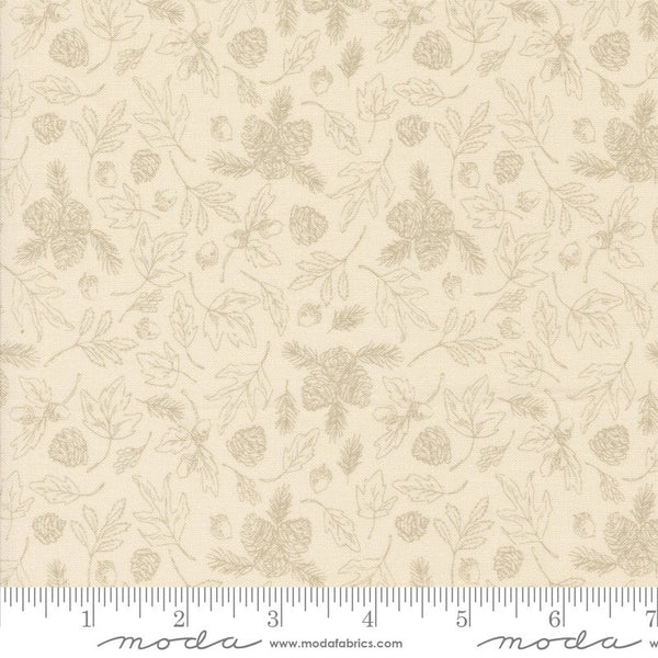 Forest Foliage Cloud/Sand - Priced by the Half Yard - The Great Outdoors by Stacey Iest Hsu for Moda Fabrics - 20883 31