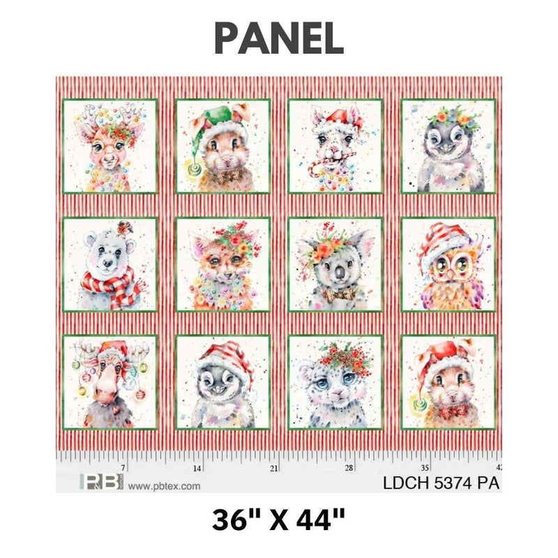 Christmas Darlings 36" Panel - Priced per Panel - Sillier Than Sally - 05374 PA