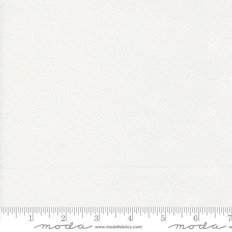 Whispering Webs in Ghost/White - Priced by the Half Yard/Cut Continuous - Alli K Designs for Moda Fabrics - 11541 31