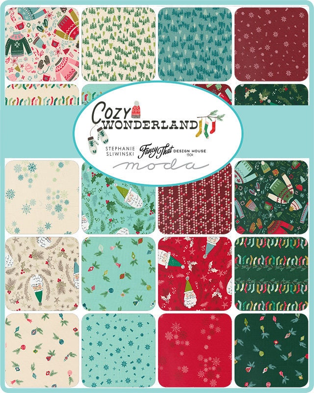 Bough and Branch Berry - Priced by the 1/2 Yard/Cut Continuous - Cozy Wonderland by Fancy That Design House for Moda Fabrics - 45595 14