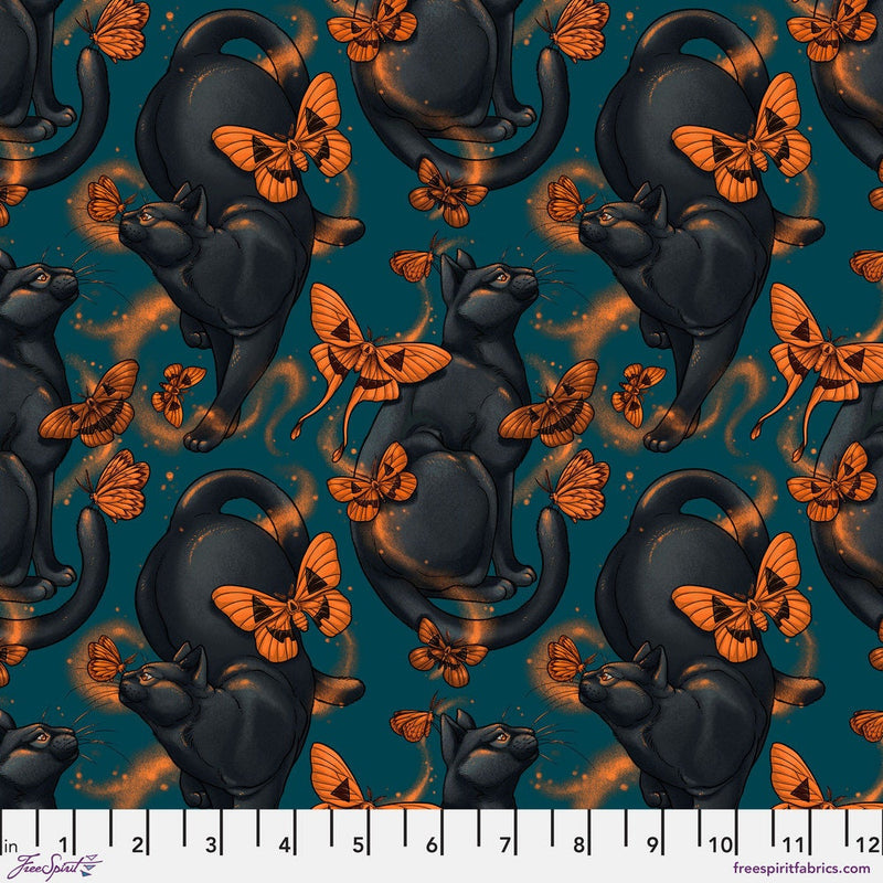 Mystic Moonlight Halloween Fat Quarter Bundle - 13 pcs - Rachel Hauer