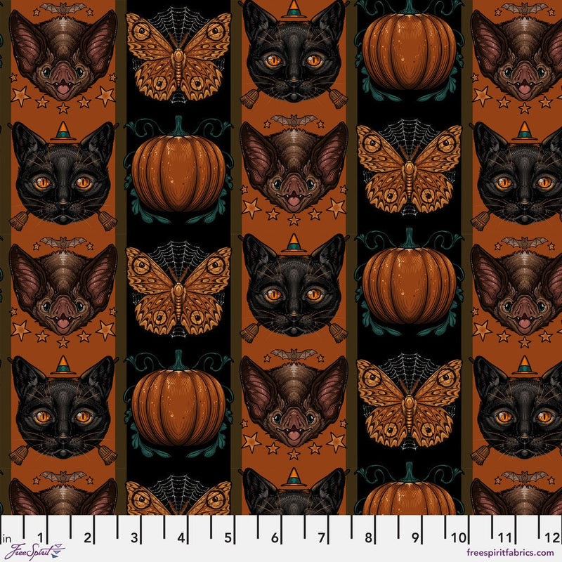 Mystic Moonlight Halloween Fat Quarter Bundle - 13 pcs - Rachel Hauer