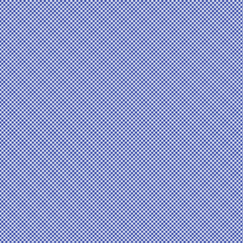 Autumn Gathering Blue Gingham - Priced by the 1/2 Yard/Cut Continuous - Jennifer Nilsson for Northcott Fabrics - 26942 44