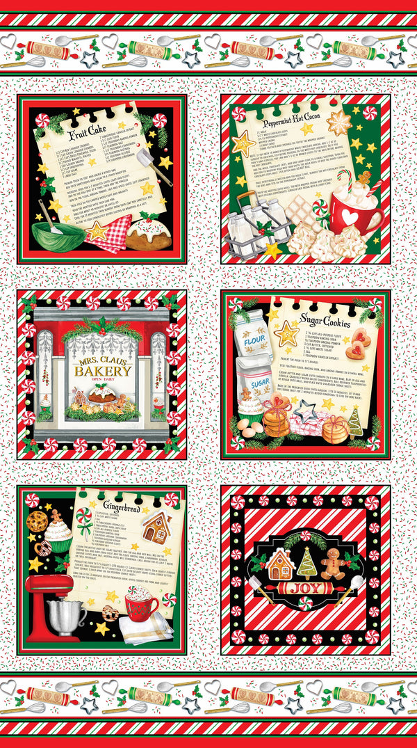 Sugar and Spice Box 24" Panel - Priced by the Panel - Sugar and Spice by Nicole Decamp for Benartex - 14573 12