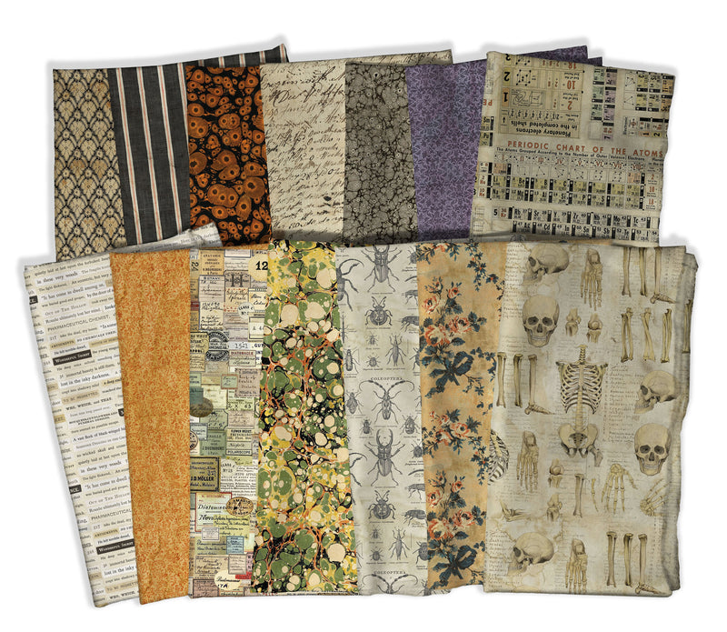 Tattered - Priced by the 1/2 Yard/Cut Continuous - Laboratory by Tim Holtz for FreeSpirit Fabrics - PWTH191.NEUTRAL