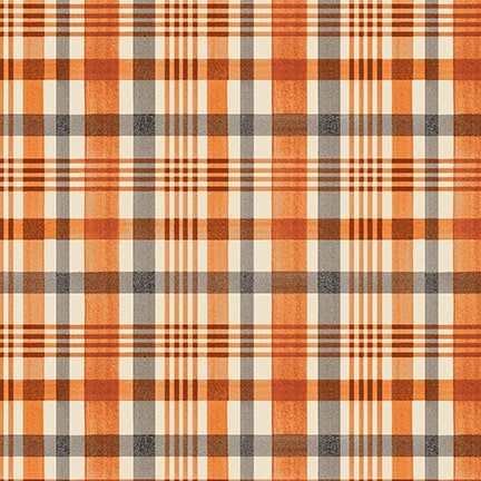 Woodland Plaid - Priced by the 1/2 Yard/Cut Continuous - Foliage and Fur Coats - StudioE Fabrics - 7665-39