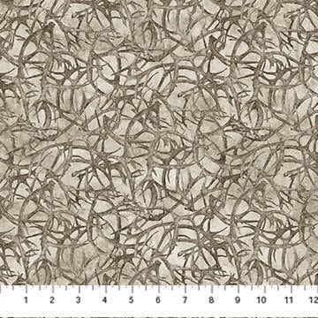 Stonehenge Migration Antlers - Priced by the Half Yard/Cut Continuous - Linda Ludovico for Northcott Fabrics - DP27154-14