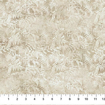 Stonehenge Migration Fern Texture Light Beige - Priced by the Half Yard/Cut Continuous - Linda Ludovico for Northcott Fabrics - DP27158-12