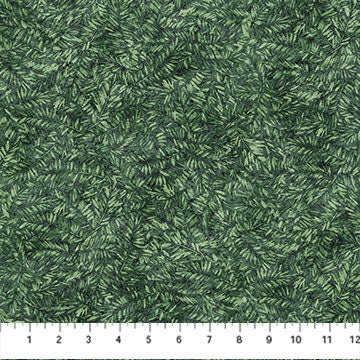 Stonehenge Migration Pine Needles - Priced by the Half Yard/Cut Continuous - Linda Ludovico for Northcott Fabrics - DP27156-76