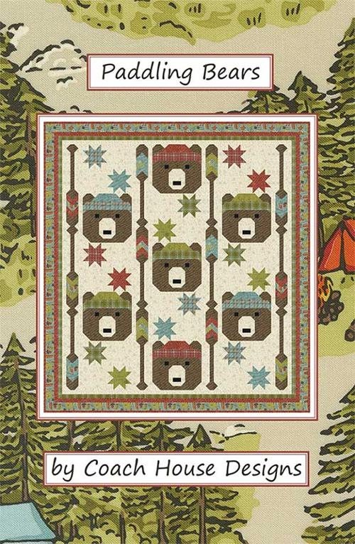 Paddling Bears Quilt Pattern - Coach House Designs - G CHD 2321