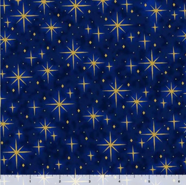 Star of Bethlehem - Priced by the Half Yard/Cut Continuous - Menga for QT Fabrics - 30414-N