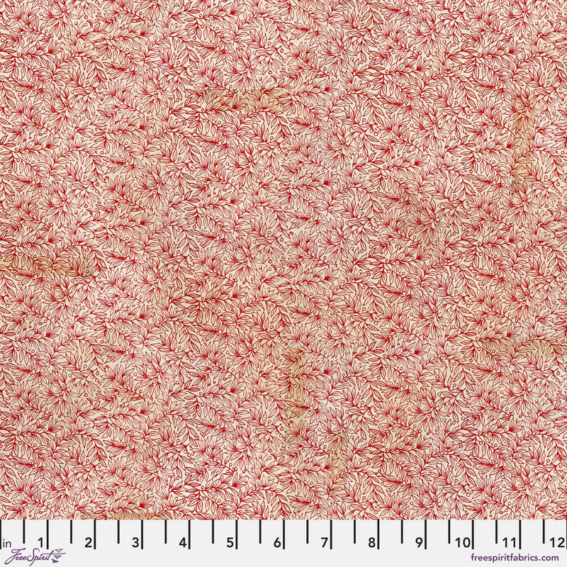 Berry Branch - Priced by the 1/2 Yard/Cut Continuous - Holiday's Past by Tim Holtz for FreeSpirit Fabrics - PWTH202.RED