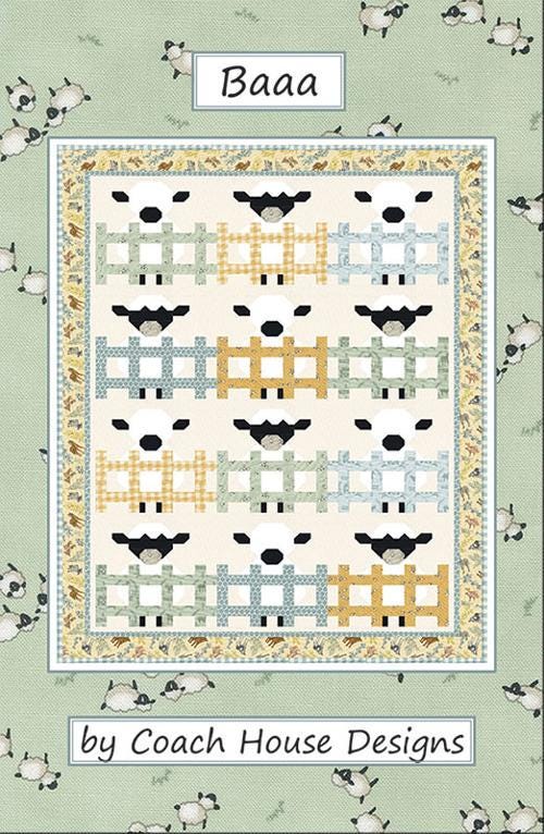 Baaa Quilt KIT - 38” x 49” - Moda Fabrics