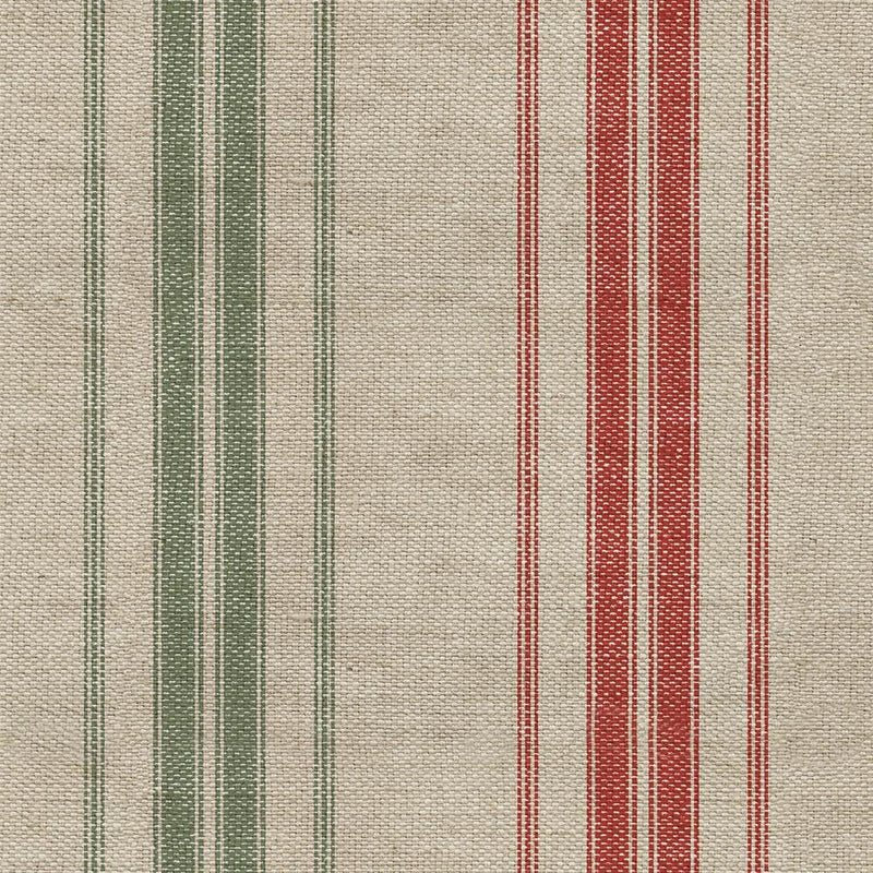 Multi Stripe - Priced by the 1/2 Yard/Cut Continuous - Holiday's Past by Tim Holtz for FreeSpirit Fabrics - PWTH207.MULTI