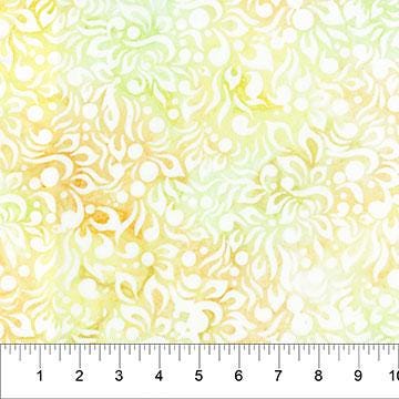 Pale Yellow Candy Flair Batik - Priced by the Half Yard/Cut Continuous - Rock Candy - Banyan Batiks - 83110-50