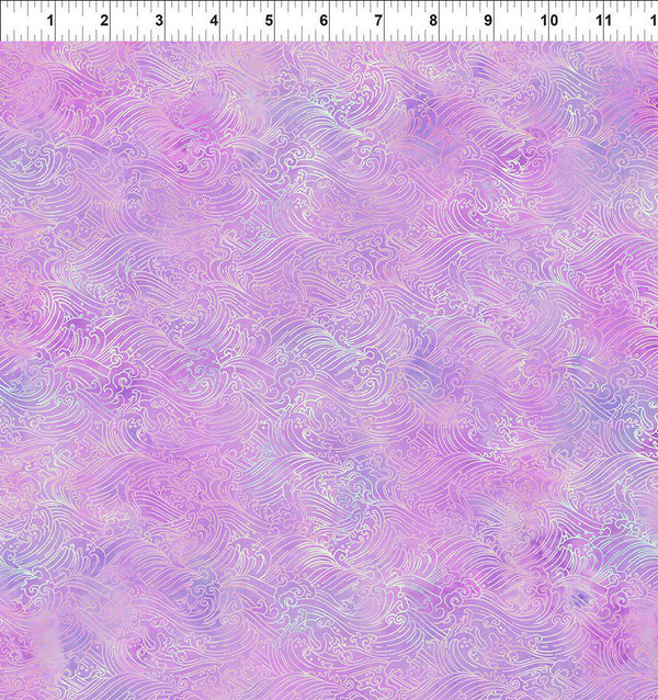 Oriental Gardens Waves - Priced by the Half Yard/Cut Continuous - Jason Yenter for In the Beginning Fabrics - 10OG 3