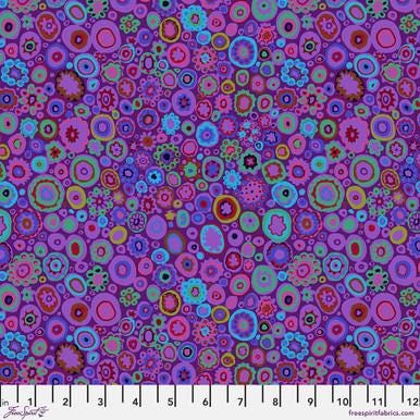 Paperweight Purple - Priced by the Half Yard/Cut Continuous - Kaffe Fassett for FreeSpirit - GP020.PURPL