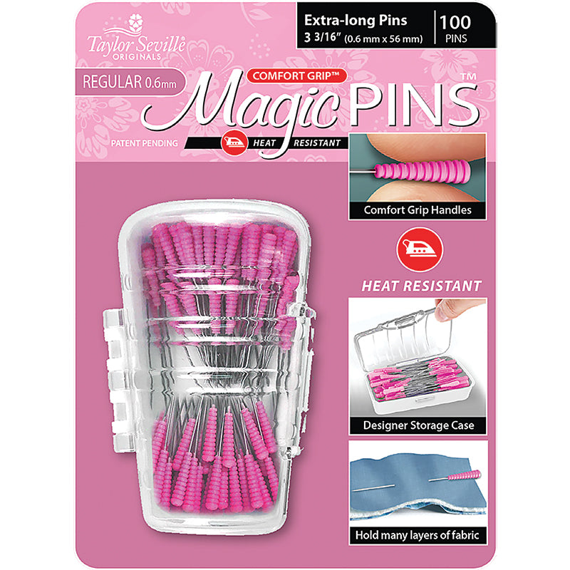Magic Pins Extra Long Regular 100ct