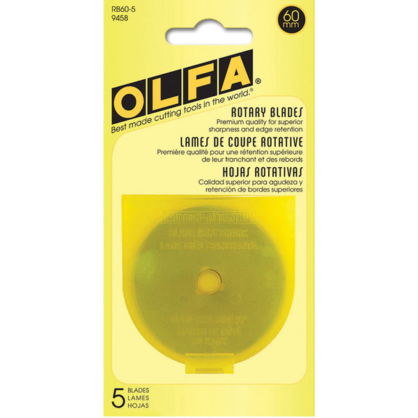 Olfa RB60-5 60MM Blades 5ct