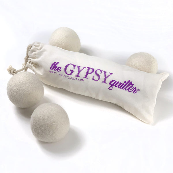 Wool Dryer Balls 4pk - Gypsy Quilter