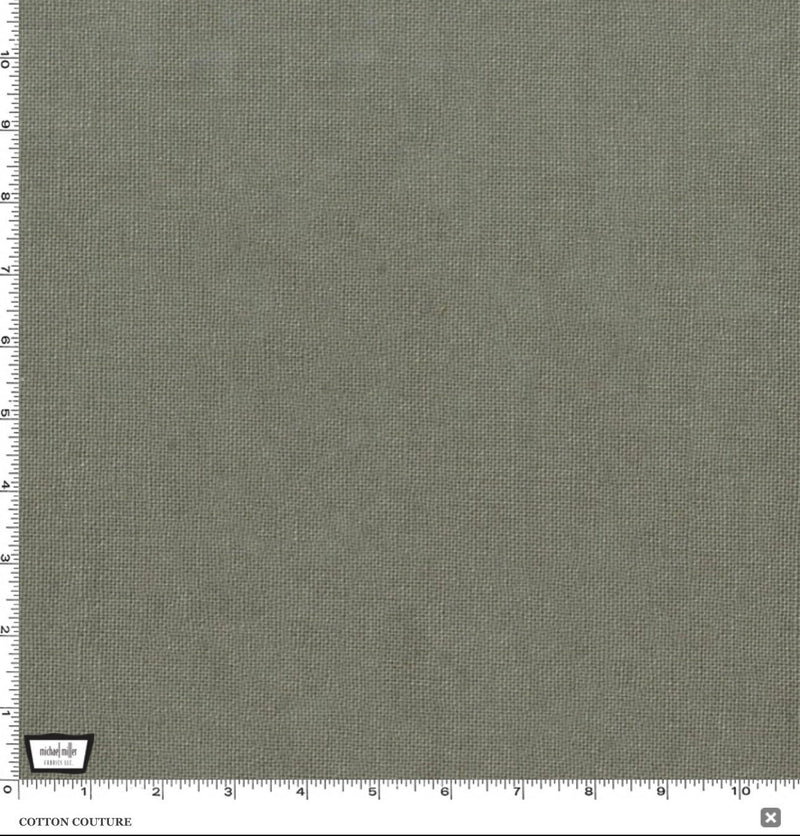 Michael Miller Cotton Couture Earth - 100% Cotton - Solid Quilt Fabric - Greige - Gray - SC3333-EART-D
