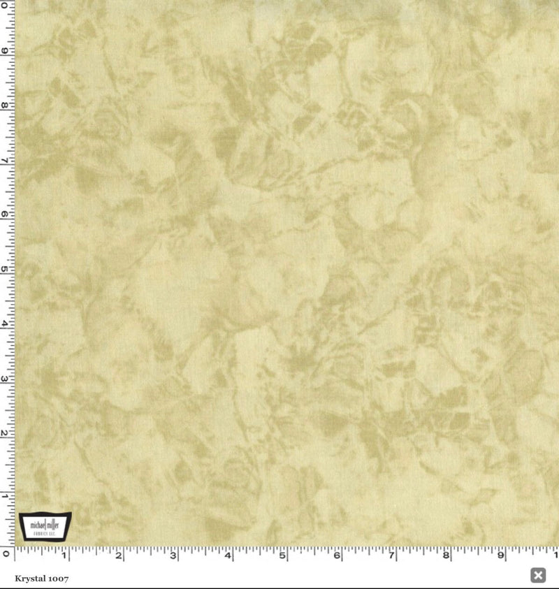 Beige Michael Miller Krystal- 100% Cotton - Marble Quilt Fabric - Basics and Blenders - 1007