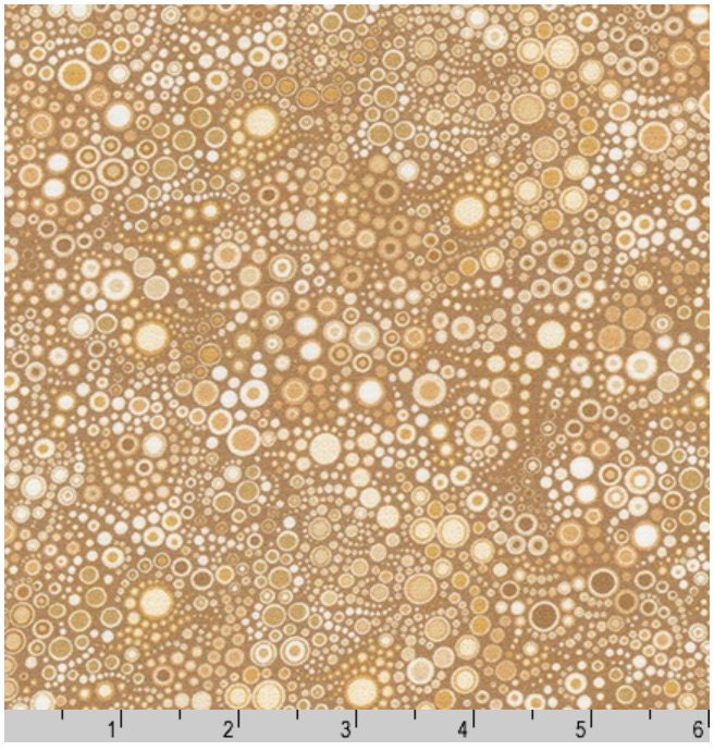 Effervescence Ecru - Fabric By The Yard - Ecru - 100% Cotton - Amelia Caruso for Robert Kaufman - AAQ-17062-162