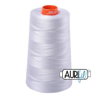 50wt Aurifil Dove - 100% Egyptian Cotton Mako Thread - Cone Thread - Aurifil