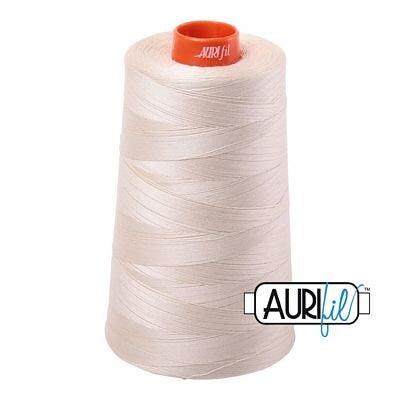 50wt Aurifil Light Beige - 100% Egyptian Cotton Mako Thread - Cone Thread - Aurifil #MK50CO-2310