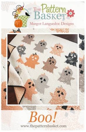 Boo Quilt Pattern - Ghost Quilt - The Pattern Basket - Paper Pattern