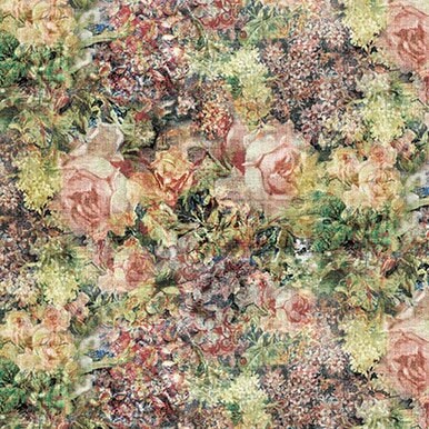 Bouquet - Foundations by Tim Holtz - Fabric By The Yard - 100% Cotton - Free Spirit Fabrics - PWTH014.MULTI