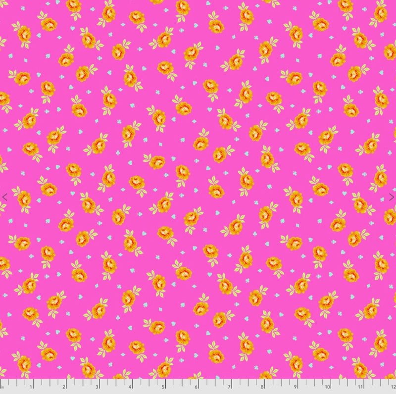 Baby Buds in Wonder - Curiouser and Curiouser by Tula Pink - Fabric By The Yard - 100% Cotton - Free Spirit Fabrics - PWTP167.WONDER