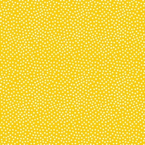 Marigold Yellow Garden PinDot - Polka Dots - Fabric By The Yard - 100% Cotton - Michael Miller Fabrics - CX1065-MRGD-D
