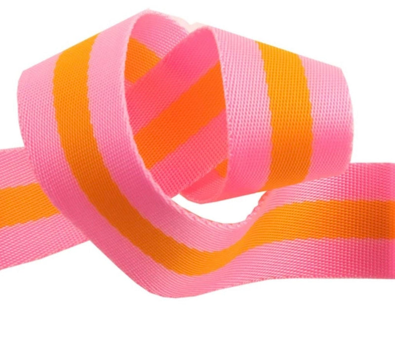 Tula Pink 1.5” Nylon Webbing - Bag Strapping - 7 Colors 