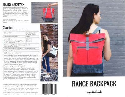 Range Backpack Pattern by Noodlehead