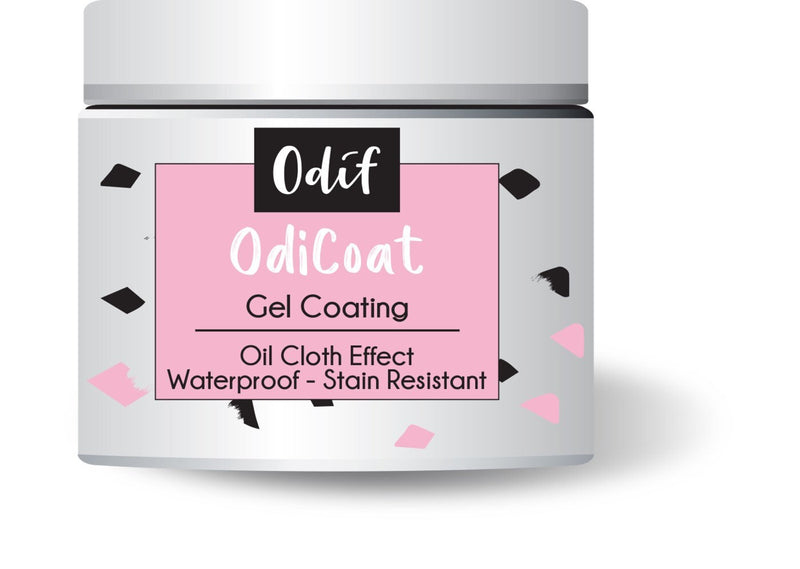 Odicoat Waterproofing Gel Coating - Oilcloth Effect - Stain Resistant Coating