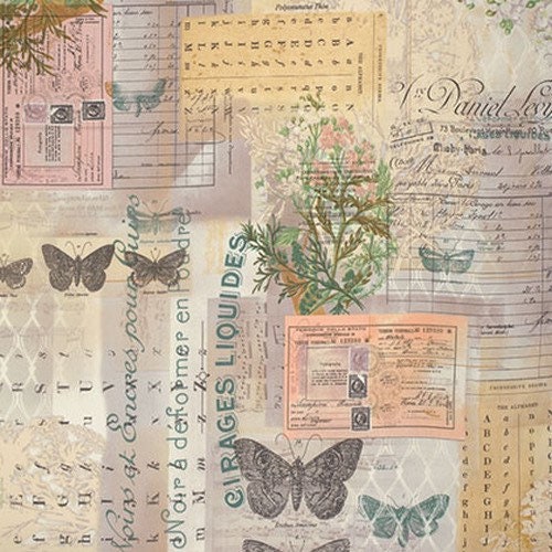 Botanical - Foundations by Tim Holtz - Fabric By The Yard 