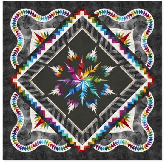 Alchemy Intense - Tim Holtz - Fabric By The Yard - 100% Cotton - Free Spirit Fabrics - PWTH177-INTENSE