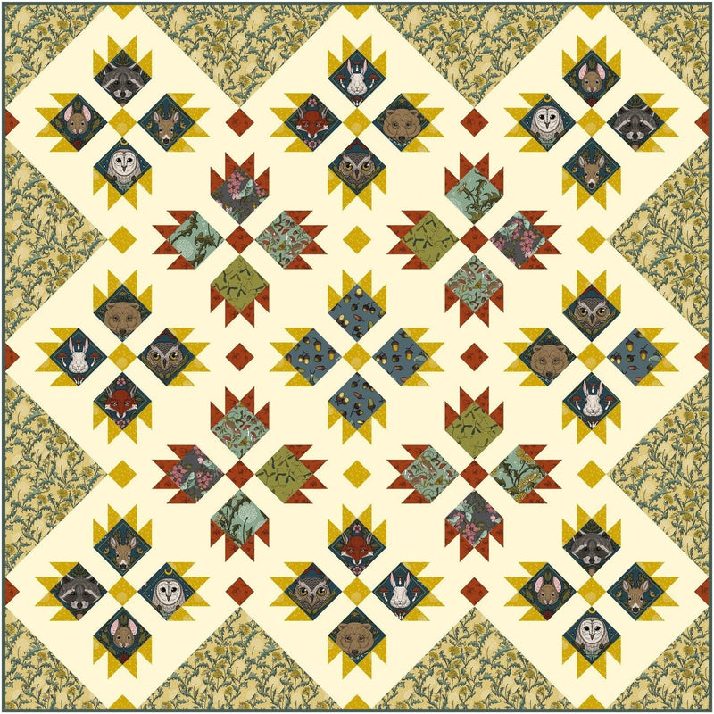 Plaid - Red - Forest Floor by Rachel Hauer for Free Spirit Fabrics - 100% Quilt Shop Quality Cotton - PWRH023.RED