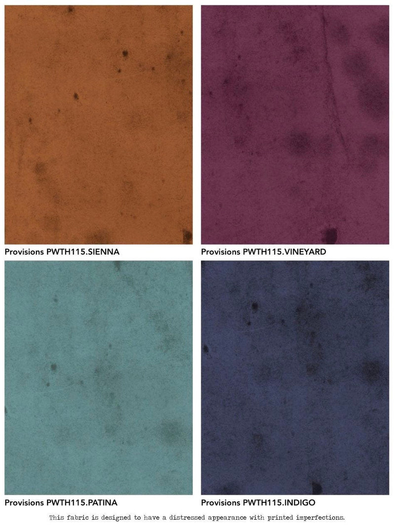 Crimson Provisions by Tim Holtz - Fabric By The Yard - 100% Cotton - Free Spirit Fabrics - PWTH115.8CRIM