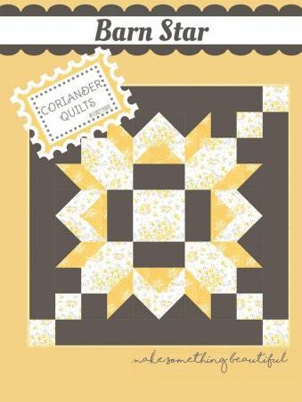 Barn Star 1 by Corey Yoder for Coriander Quilts - Wall Hanging - Paper Pattern